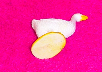 Goose Figurine Bottom